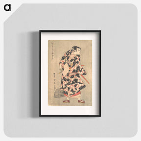 アートポスター-The Actor Ichikawa Yaozo III in the Role of Fuwa Banzaemon
 - 歌川 豊国 Poster.