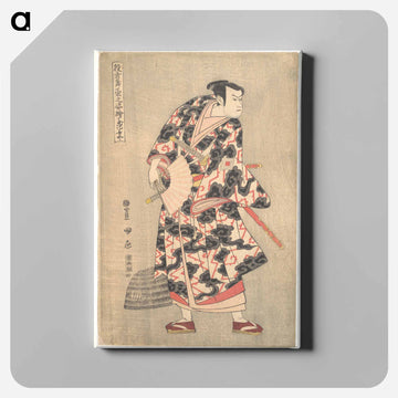 The Actor Ichikawa Yaozo III in the Role of Fuwa Banzaemon
 - 歌川 豊国 Canvas.