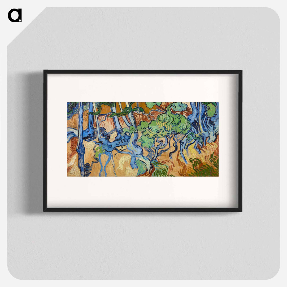 Tree Roots - Vincent van Gogh Poster.