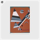 Gris - ワシリー カンディンスキー Postcard.