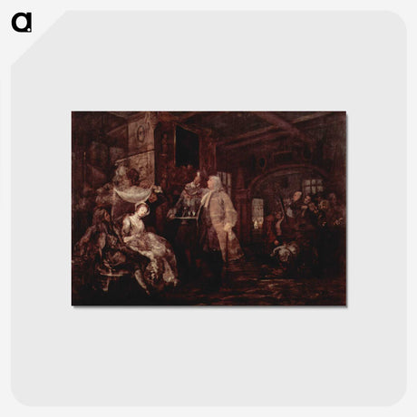 1-65_William-Hogarth_postcard