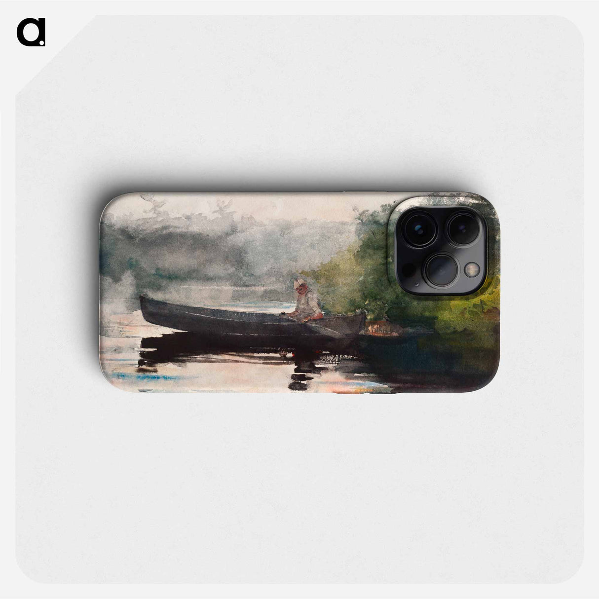 The End of the Day, Adirondacks - Winslow Homer Phone Case.