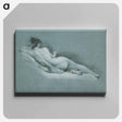 アートパネル-Reclining Nude, back view
 - イェール大学アートギャラリー Canvas.