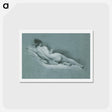 アートポストカード-Reclining Nude, back view
 - イェール大学アートギャラリー Postcard.