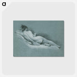 アートポストカード-Reclining Nude, back view
 - イェール大学アートギャラリー Postcard.