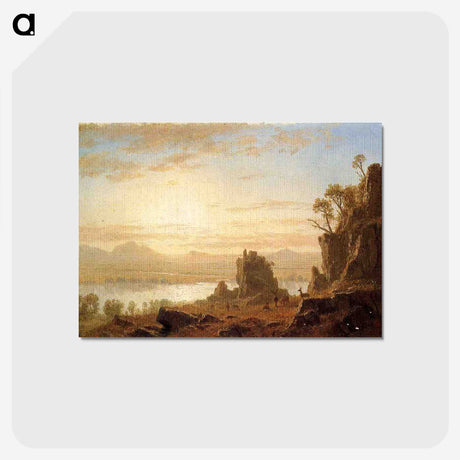 1-66_Albert-Bierstadt_postcard