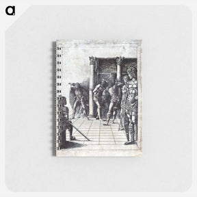 アートメモ帳-The Flagellation of Christ in the pavement - アンドレア マンテーニャ Memo.