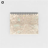 Reduced ordnance map of London - アンティーク地図 Memo.