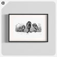 アートポスター-Owls from Griset's Grotesques
 - 大英図書館 Poster.