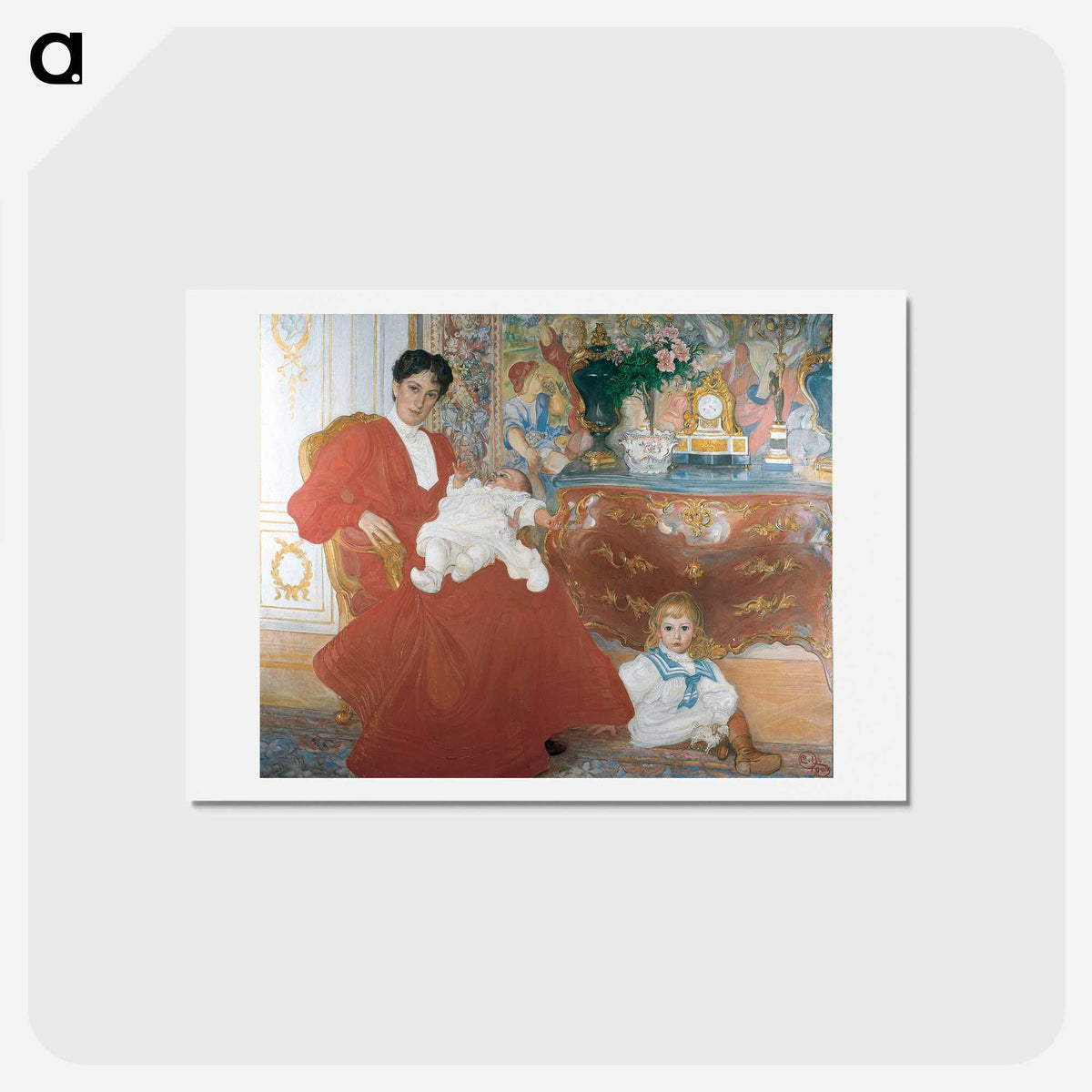 1-66_Carl-Larsson_hagaki