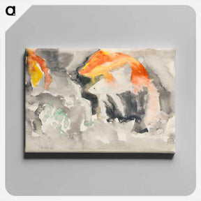 アートパネル-Fish Series, No. 5 - チャールズ デムス Canvas.