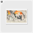 アートポストカード-Fish Series, No. 5 - チャールズ デムス Postcard.