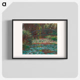 Water Lily Pond - Claude Monet Poster.