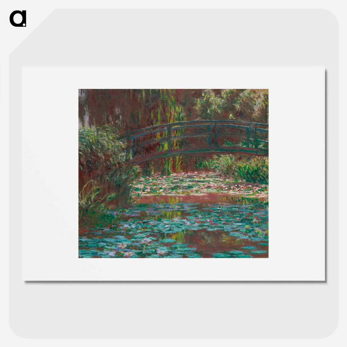 Water Lily Pond - Claude Monet Poster.