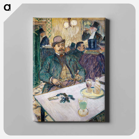 アートパネル-Monsieur Boileau at the Café
 - クリーブランド美術館 Canvas.