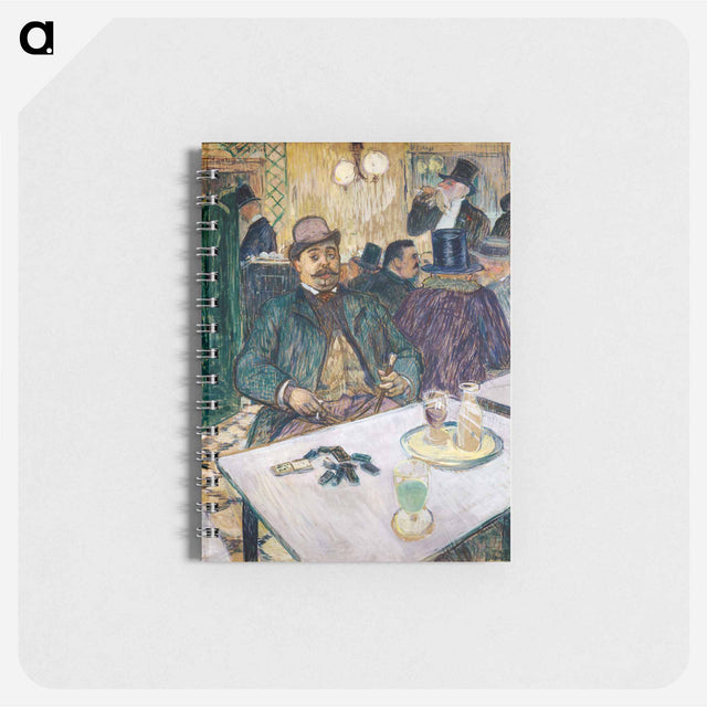 アートメモ帳-Monsieur Boileau at the Café
 - クリーブランド美術館 Memo.