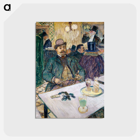 アートポストカード-Monsieur Boileau at the Café
 - クリーブランド美術館 Postcard.