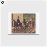 アートポストカード-Entering the ring
 - シプリアン マジェルニク Postcard.