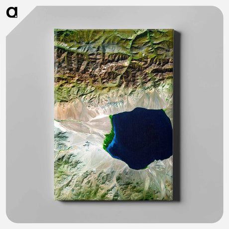 アートパネル-Uvs Nuur Basin
 - 上空からの地球 Canvas.
