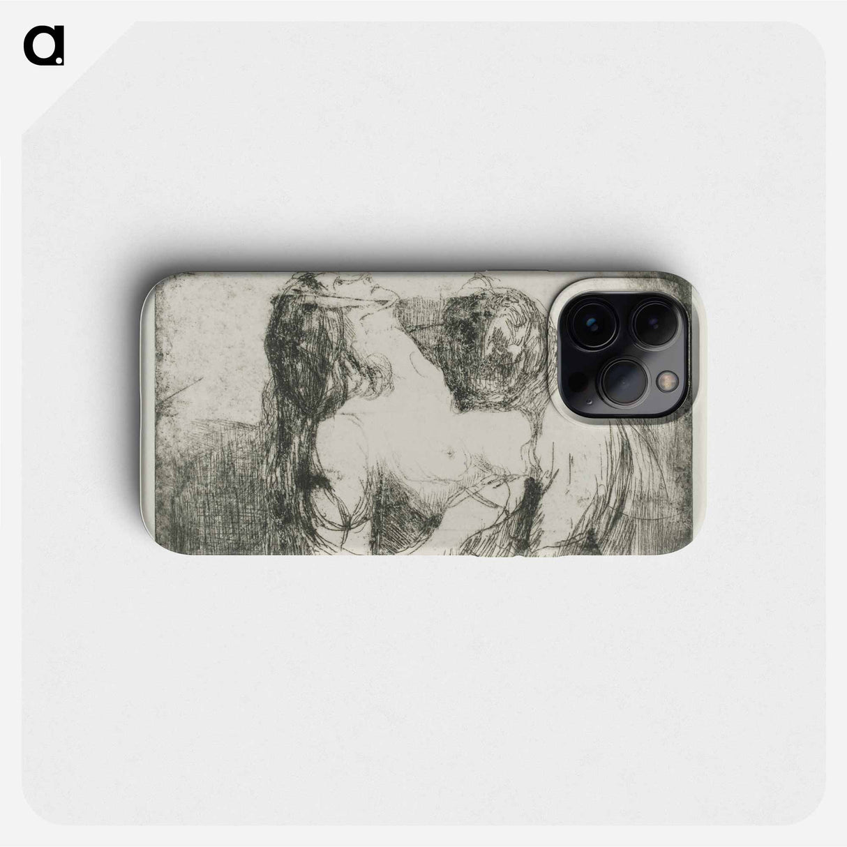 The Bite - Edvard Munch Phone Case.