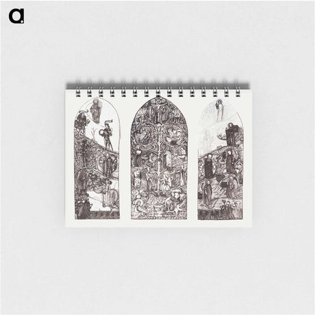 アートメモ帳-The Tree of Jesse - エドワード バーン ジョーンズ Memo.