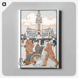 アートパネル-Pan-American Exposition print - エドワード ペンフィールド Canvas.