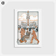 アートポストカード-Pan-American Exposition print - エドワード ペンフィールド Postcard.