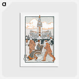 アートポストカード-Pan-American Exposition print - エドワード ペンフィールド Postcard.