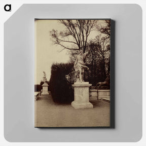 アートパネル-Versailles: Fontaine de Diane
 - ウジェーヌ アジェ Canvas.