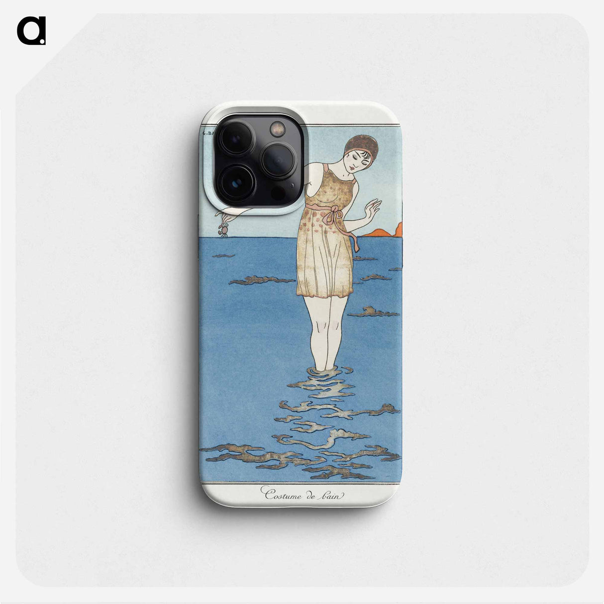 Parisian Costumes: Bain Costume - Georges Barbier Phone Case.