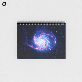 アートメモ帳-Pinwheel Galaxy
 - ハッブル画像 Memo.