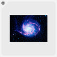 アートポストカード-Pinwheel Galaxy
 - ハッブル画像 Postcard.