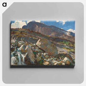 アートパネル-Simplon Pass - ジョン シンガー サージェント Canvas.