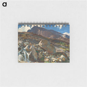 アートメモ帳-Simplon Pass - ジョン シンガー サージェント Memo.