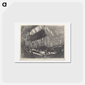 アートポストカード-The Flying Locomotive
 - ジョセフ ペネル Postcard.