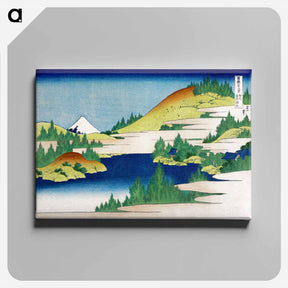 アートパネル-Hakone Lake in Sagami Province - 葛飾 北斎 Canvas.