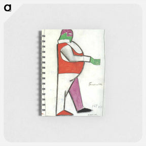 アートメモ帳-Fat Man - カジミール マレーヴィチ Memo.