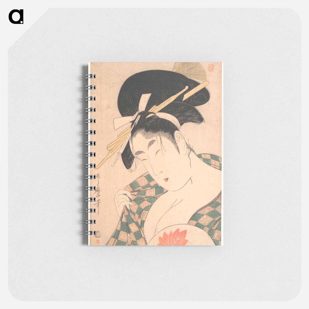 A Courtesan - 喜多川 歌麿 Memo.