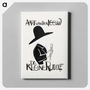 アートパネル-Ontwerp voor boekband van De Kleine Rudolf - レオ ヘステル Canvas.