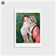 アートポストカード-Mother and Child - メアリー カサット Postcard.