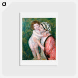 アートポストカード-Mother and Child - メアリー カサット Postcard.