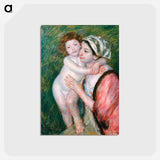 アートポストカード-Mother and Child - メアリー カサット Postcard.