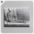 アートパネル-Dance of Death: Skeleton with Pen and Book
 - 国立医学図書館 Canvas.