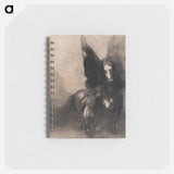 Pegasus and Bellerophon - オディロン ルドン Memo.