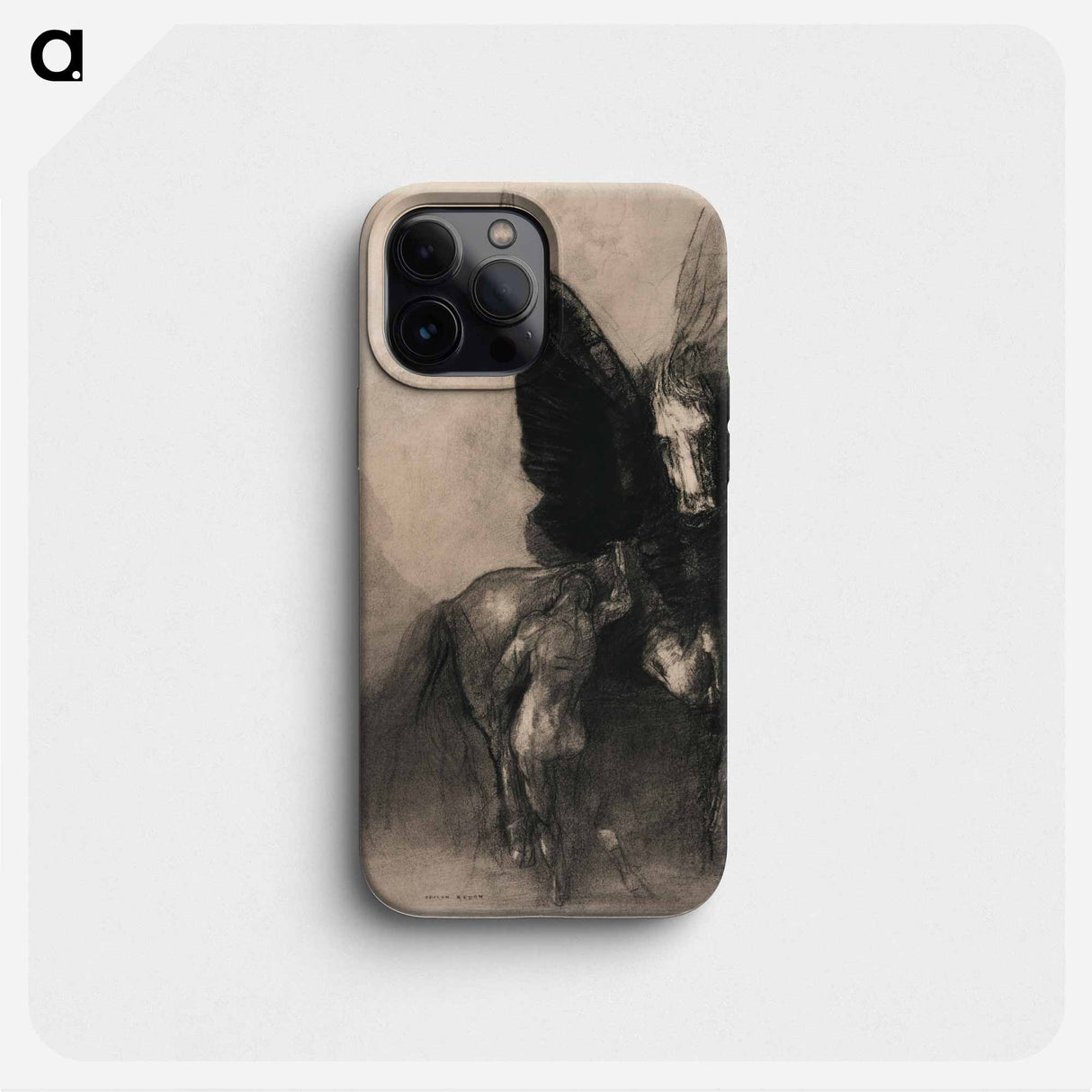 Pegasus and Bellerophon - Odilon Redon Phone Case.