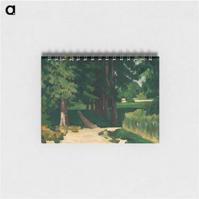 アートメモ帳-The Avenue at the Jas de Bouffan - ポール セザンヌ Memo.