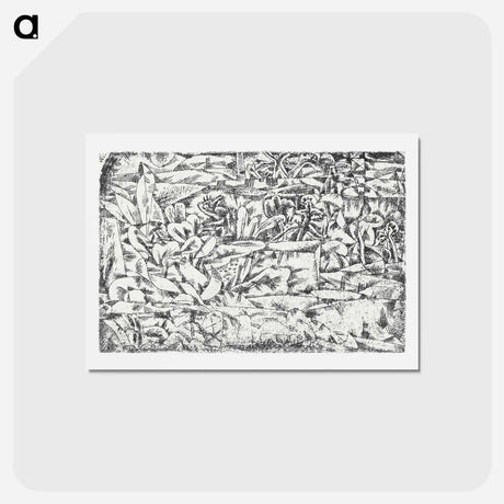 アートポストカード-Garden of Passion
 - パウル クレー Postcard.