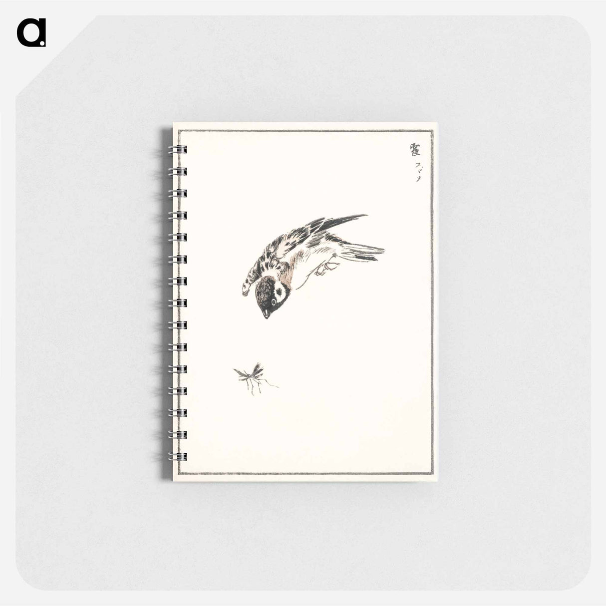 アートメモ帳-Sparrow Illustration
 - 鳥類図鑑 Memo.