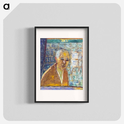 Dernier autoportrait de Pierre Bonnard
 - ピエール ボナール Poster.