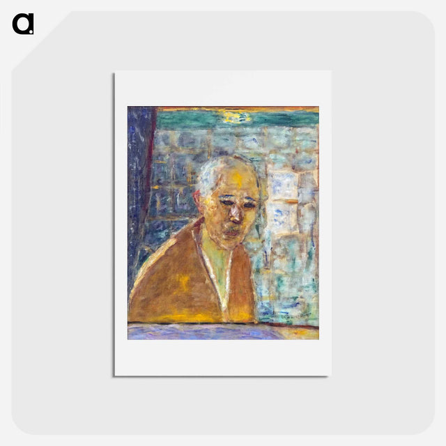 アートポストカード-Dernier autoportrait de Pierre Bonnard
 - ピエール ボナール Postcard.